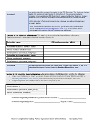 Instructions for Form FFS TPA, 200-393903 Trading Partner Agreement (Tpa) for Electronic Health Care Transactions - Oregon, Page 5