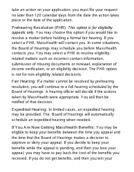 Form FHR-1-LP Fair Hearing Request Form - Large Print - Massachusetts, Page 5