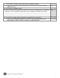 Form 600-TAA Application for Beneficial Water Use Permit - Technical Analysis Addendum - Additional Place of Storage Sheet - Montana, Page 2