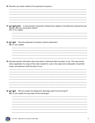 Form 606 Application to Change a Water Right - Montana, Page 10