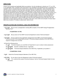 Form 606 Application to Change a Water Right - Montana, Page 2