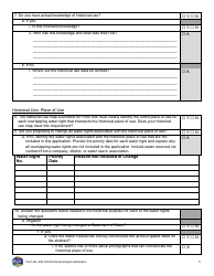 Form 606-TAA Application to Change a Water Right - Technical Analysis Addendum - Montana, Page 5