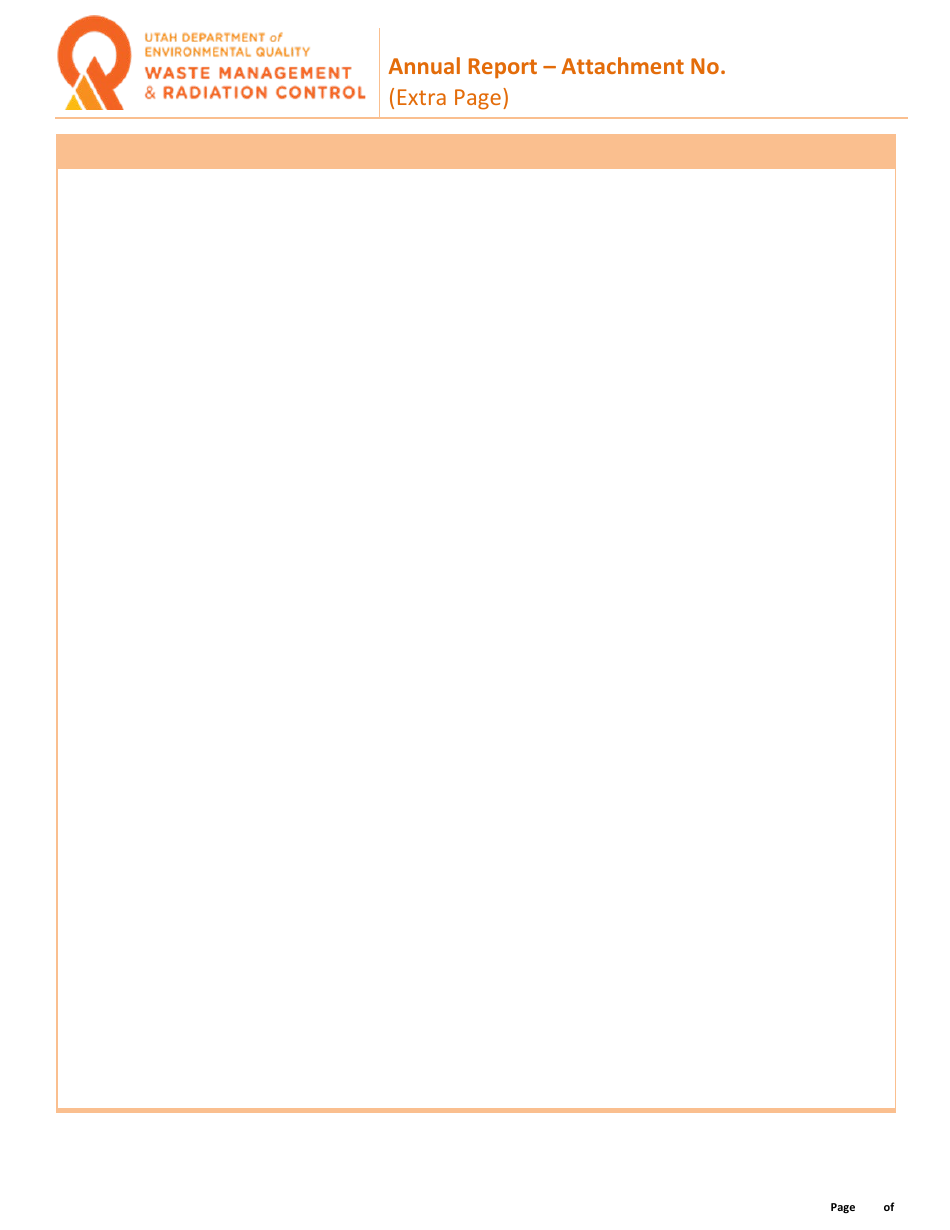 Used Oil Annual Report - Utah, Page 10