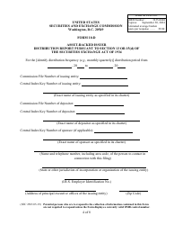 Form 10-D (SEC Form 2503) Asset-Backed Issuer Distribution Report Pursuant to Section 13 or 15(D) of the Securities Exchange Act of 1934, Page 4