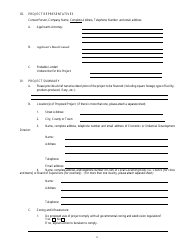 Application to the Virginia Small Business Financing Authority for the Issuance of Conduit Bonds - Virginia, Page 6