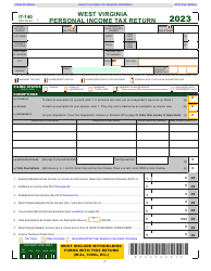 Form IT-140 Personal Income Tax Return - West Virginia