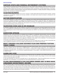 Form IT-140 Personal Income Tax Return - West Virginia, Page 26