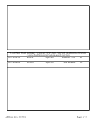 Form AID463-4 Foreign Service Promotion Input Form, Page 2