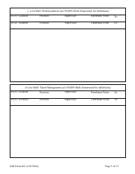 Form AID463-4 Foreign Service Promotion Input Form, Page 3