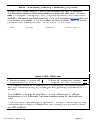 Form AID463-4 Foreign Service Promotion Input Form, Page 4