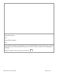 Form AID463-4 Foreign Service Promotion Input Form, Page 5