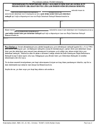 Form TC0047 Notice of the Requirement to Register as a Sex Offender - Massachusetts (Haitian Creole), Page 2