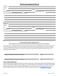 DNR Form 542-1433 Iowa Well Contractor Exam Application - Iowa, Page 2