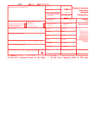 IRS Form 1099-K Payment Card and Third Party Network Transactions, Page 2