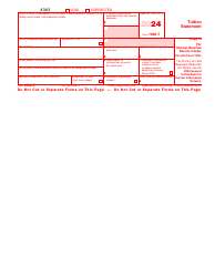 IRS Form 1098-T Tuition Statement, Page 2