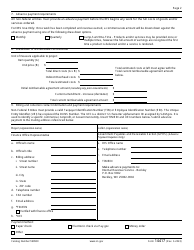 IRS Form 14417 Reimbursable Agreement - Non-federal Entities (State and Local Governments, Foreign Governments, Commercial Organizations, and Private Businesses), Page 2