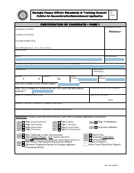 Petition for Reconsideration/Reinstatement Application - Georgia (United States)