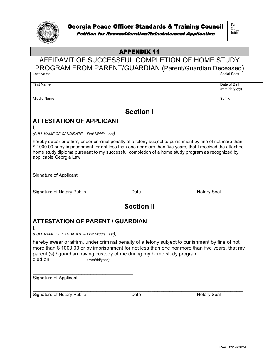 Petition for Reconsideration / Reinstatement Application - Georgia (United States), Page 22