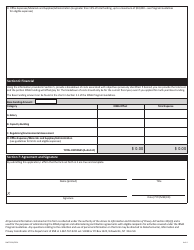 Form NWT9156 Application for Base Funding - Interim Resource Management Assistance (Irma) Program - Northwest Territories, Canada, Page 4