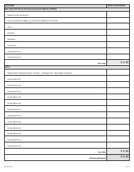 Forme NWT9154 Rapport De Fin D&#039;exercice - Programme D&#039;aide Provisoire a La Gestion DES Ressources (Irma) - Northwest Territories, Canada (French), Page 6