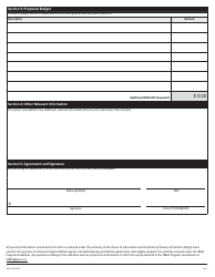 Form NWT9155 Application for Resource Pressures Funding - Interim Resource Management Assistance (Irma) Program - Northwest Territories, Canada, Page 3