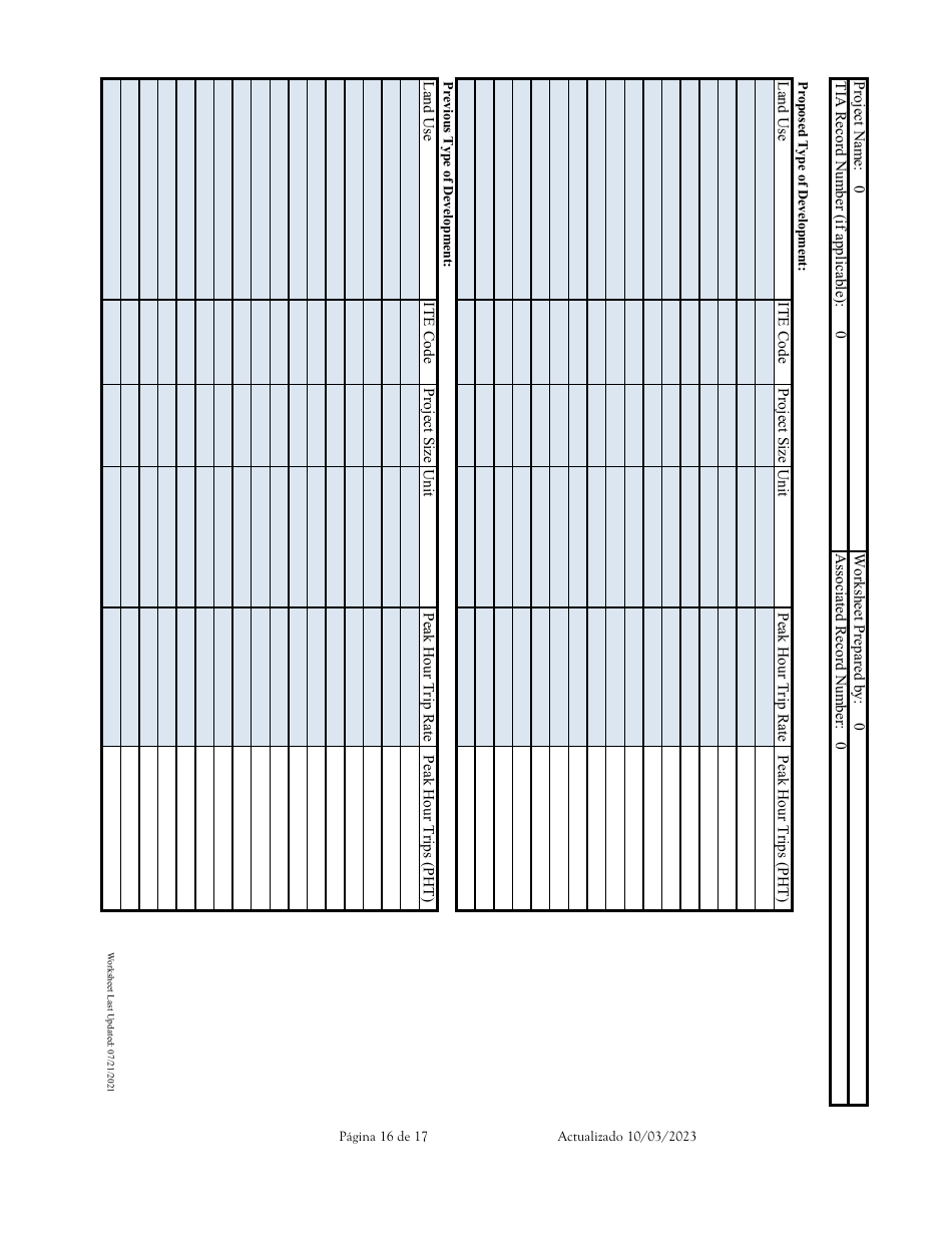 Solicitud Para Cambio De Zonificacion / Enmienda De Plan - City of San Antonio, Texas (Spanish), Page 16