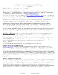 Solicitud Para Cambio De Zonificacion/Enmienda De Plan - City of San Antonio, Texas (Spanish), Page 2