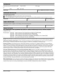 Form PHS-7015 Engineering and Scientific Career Continuation Pay (Esccp) Contract Request, Page 2