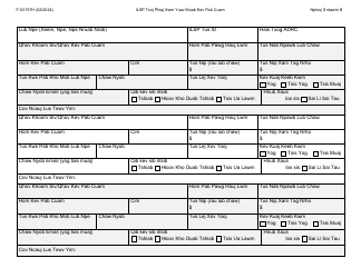 Form F-03157H Independent Living Supports Pilot (Ilsp) Service Plan - Wisconsin (Hmong), Page 3