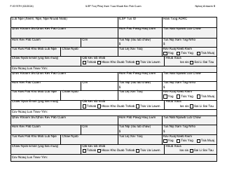 Form F-03157H Independent Living Supports Pilot (Ilsp) Service Plan - Wisconsin (Hmong), Page 4