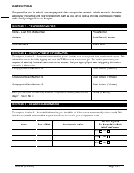 Form F-03266 Request to Lower Your Foodshare Overpayment - Wisconsin, Page 2