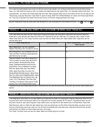 Form F-03266H Request to Lower Your Foodshare Overpayment - Wisconsin (Hmong), Page 3