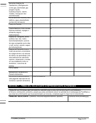 Formulario F-03266S Solicitud Para Reducir Su Sobrepago De Foodshare - Wisconsin (Spanish), Page 4