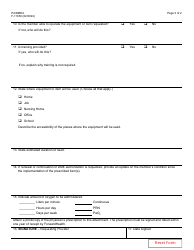 Form F-11030 Prior Authorization/Durable Medical Equipment Attachment (Pa/Dmea) - Wisconsin, Page 2