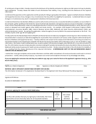 Form 2920-EM Application for Assistance - Supplemental Nutrition Assistance Program (Snap) - Nevada, Page 10