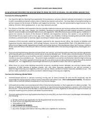 Form 2920-EM Application for Assistance - Supplemental Nutrition Assistance Program (Snap) - Nevada, Page 11