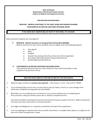 Form 2920-EM Application for Assistance - Supplemental Nutrition Assistance Program (Snap) - Nevada