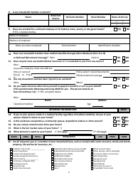 Form 2920-EM Application for Assistance - Supplemental Nutrition Assistance Program (Snap) - Nevada, Page 4