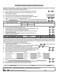 Form 2920-EM Application for Assistance - Supplemental Nutrition Assistance Program (Snap) - Nevada, Page 7