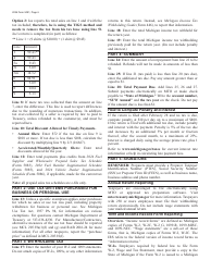 Form 5081 Sales, Use and Withholding Taxes Annual Return - Michigan, Page 6