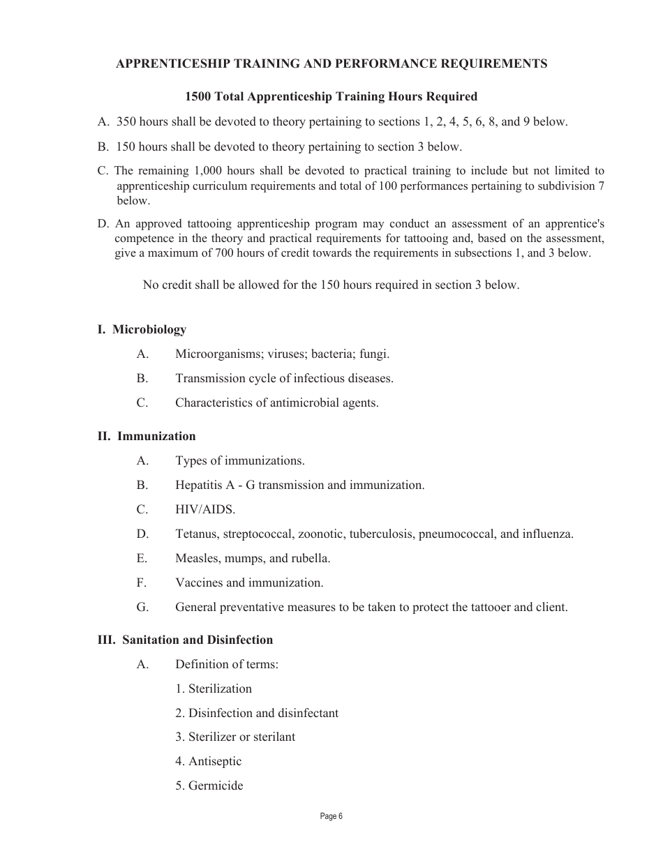 Form A450-TAPPR_CERT Tattooer Apprentice Certification Application - Virginia, Page 9