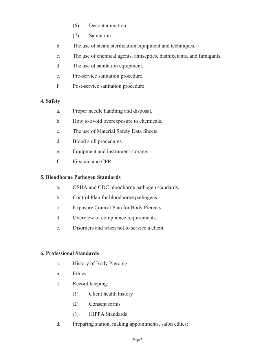 Form A450-BP_SOA Body-Piercing Apprentice Certification Application - Virginia, Page 10