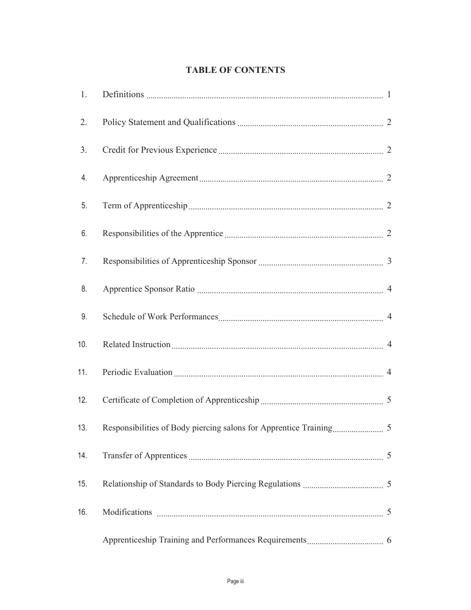 Form A450-BP_SOA Body-Piercing Apprentice Certification Application - Virginia, Page 3