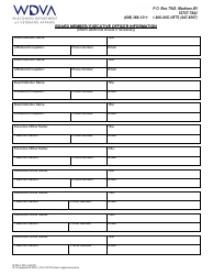 Form WDVA2216 Grant Application - Veterans Employment and Transition Support Grant Program - Wisconsin, Page 4