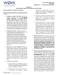 Form WDVA2216 Grant Application - Veterans Employment and Transition Support Grant Program - Wisconsin, Page 7