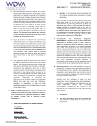 Form WDVA2216 Grant Application - Veterans Employment and Transition Support Grant Program - Wisconsin, Page 9