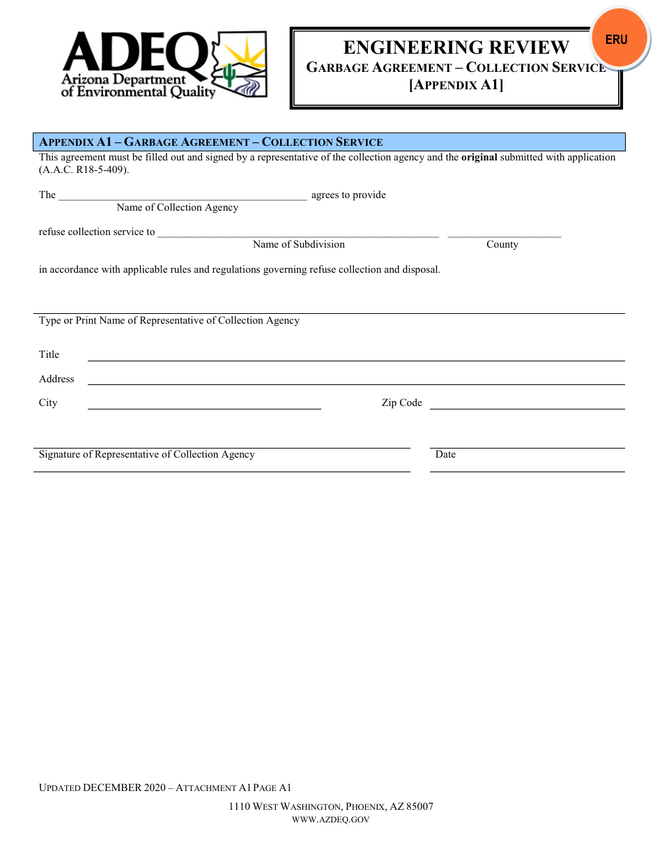 Engineering Review - Approval of Sanitary Facilities for Subdivisions - Arizona, Page 7