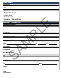 Character Report Application - Sample - Iowa