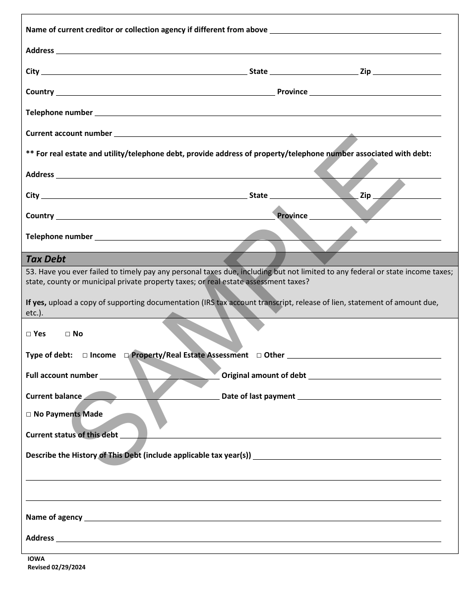 Character Report Application - Sample - Iowa, Page 36