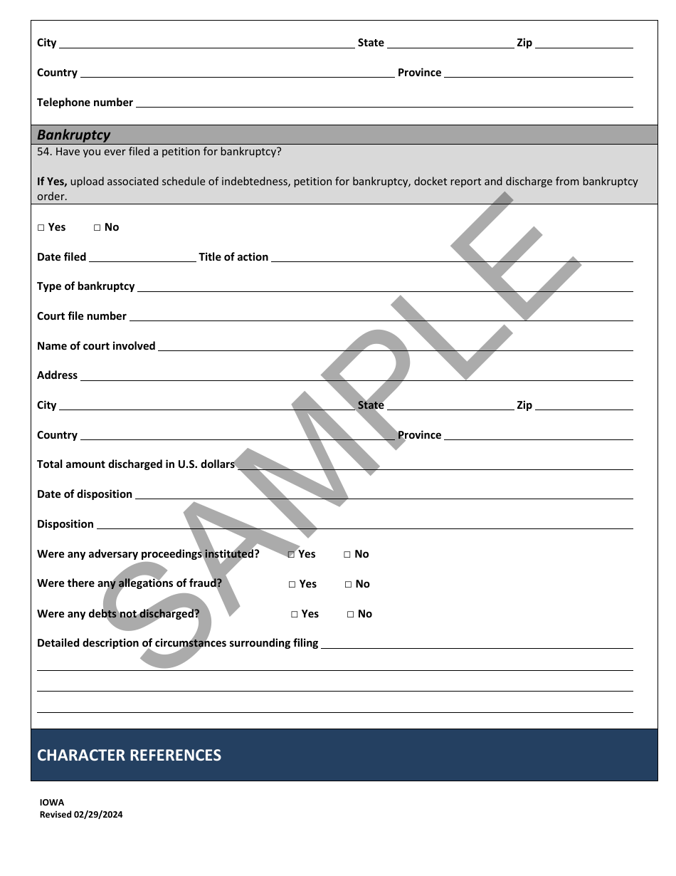 Character Report Application - Sample - Iowa, Page 37